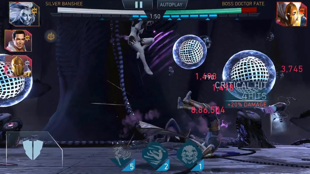 5 mil damage with Half build SB and Shazam vs DF in raid| injustice 2 mobile