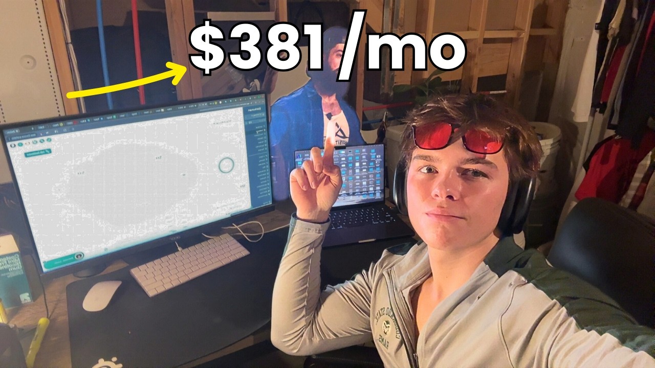 running a business from my mom's basement...