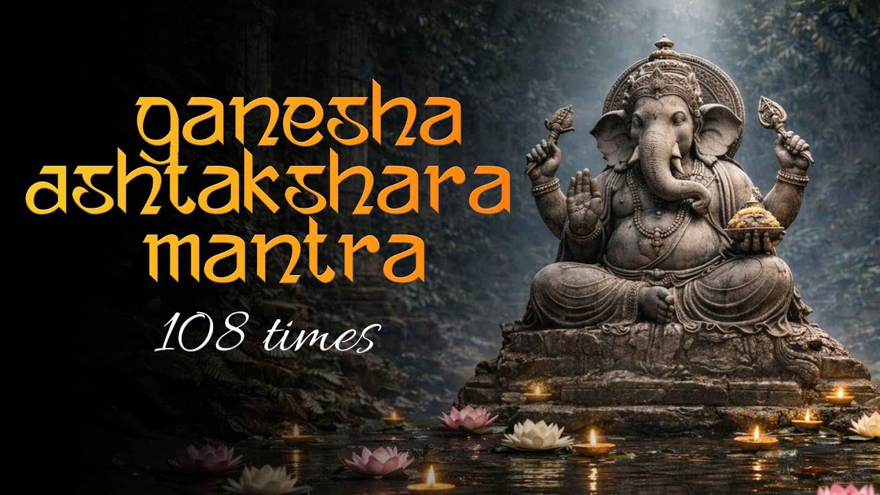 Om Gam Ganapataye Namah 108 Times | Remove Obstacles