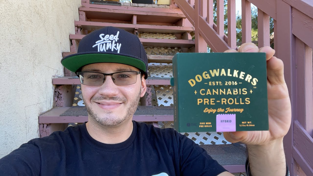 DogWalkers Cannabis Pre-Rolls Review Featuring The Strawberry Cough and Slimer OG Strain