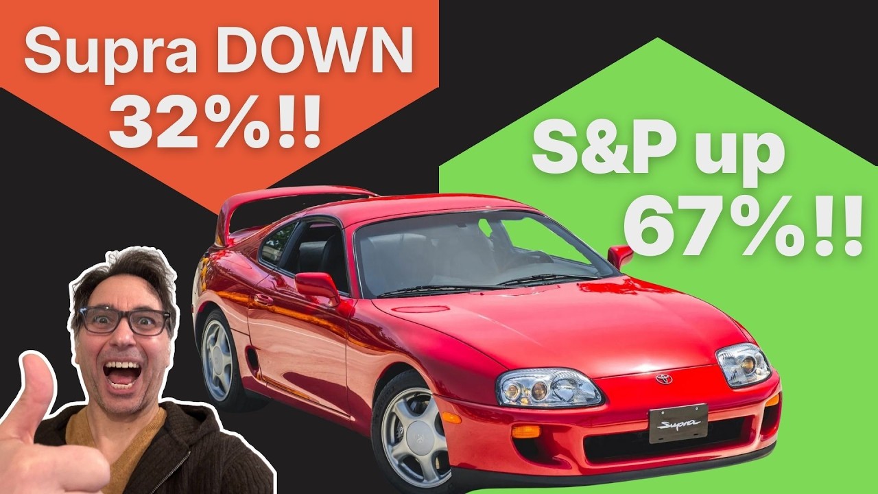 Деньги на автомобили против денег на индекс S&P. Supra, M3, 911 — автомобили мечты по сниженным ц...