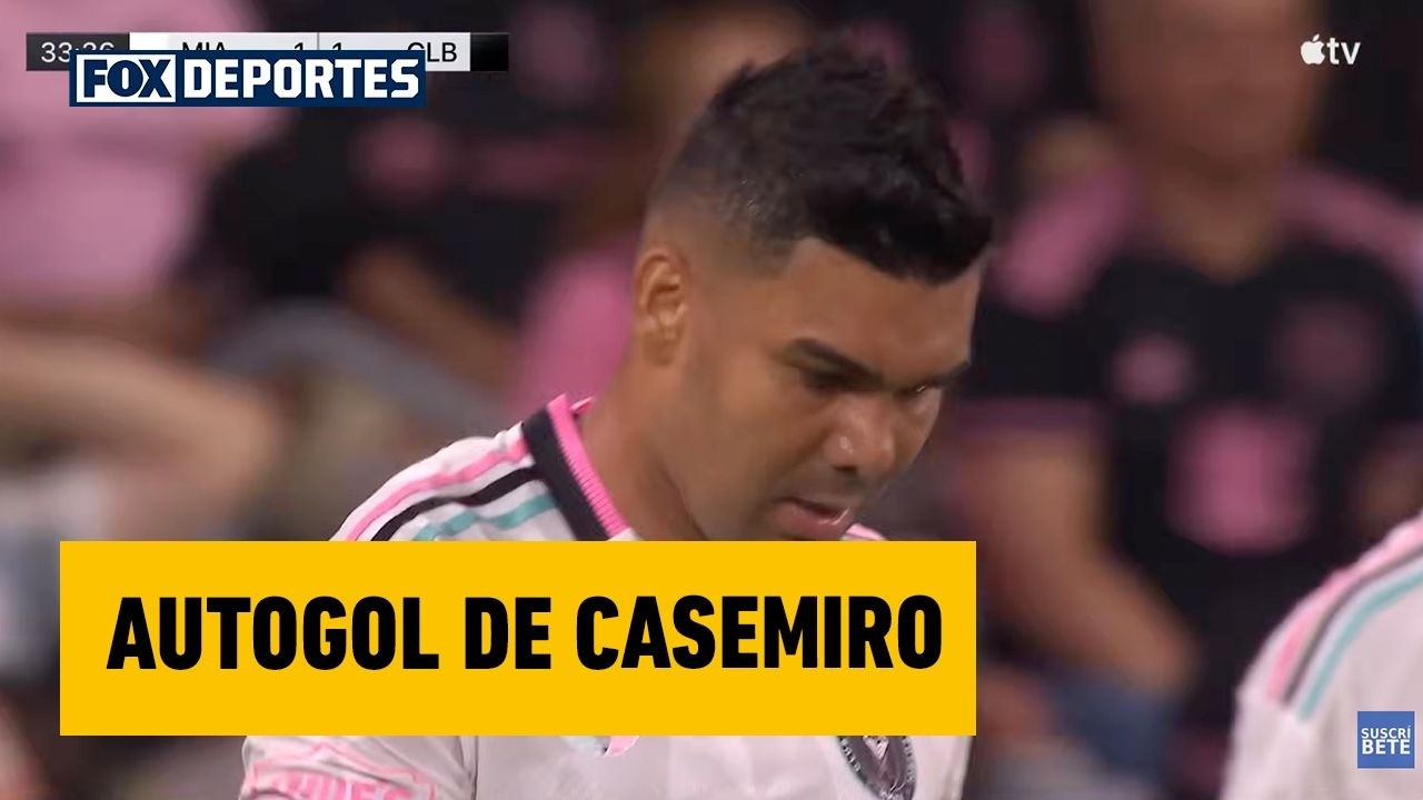 😳😱 Casemiro OWN GOAL | Inter Miami 1-1 Columbus Crew | MLS 2026