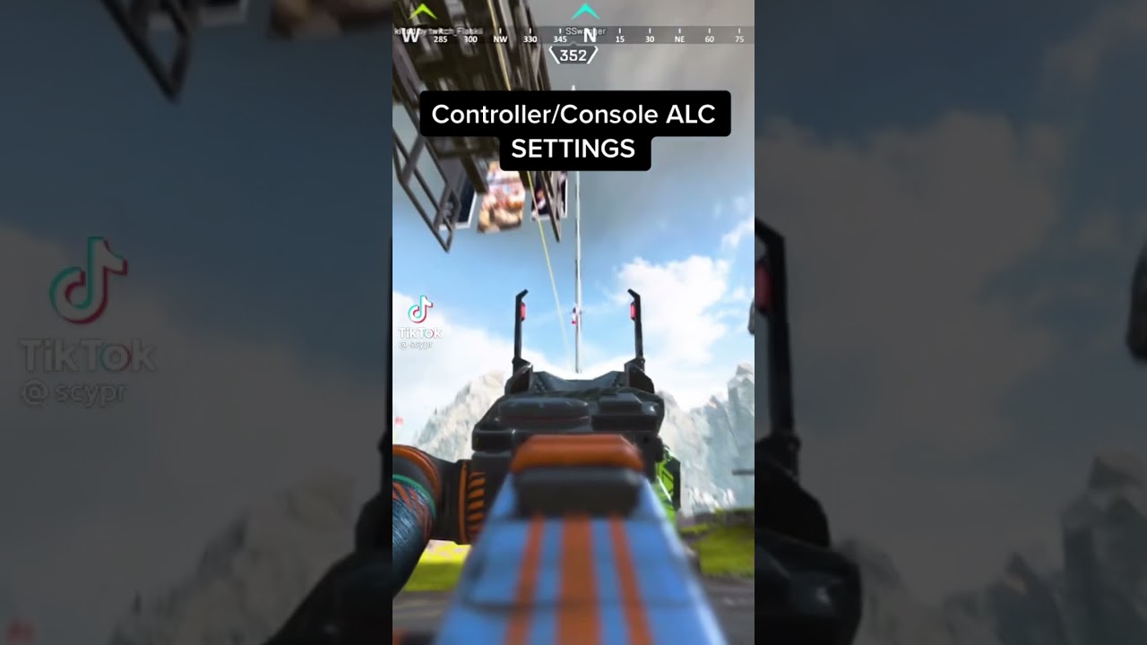 Best ALC SETTINGS/Controller/Console AimBot Settings #shorts #Apexlegends