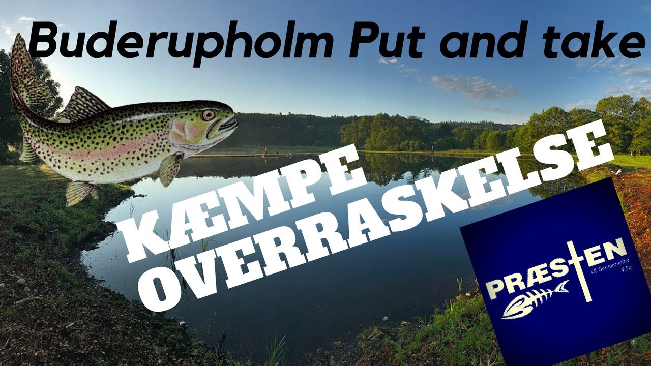 Overraskende tur i Putten! - Buderupholm Put & Take - Putfiskeri