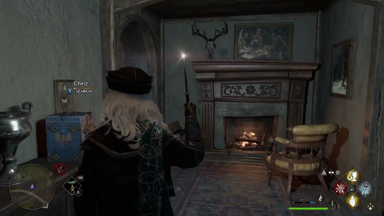 Demiguise Moon Statue HOGSMEADE Location - LOCKED HOUSE NEAR WEST FLOO POINT - Hogwarts Legacy Guide