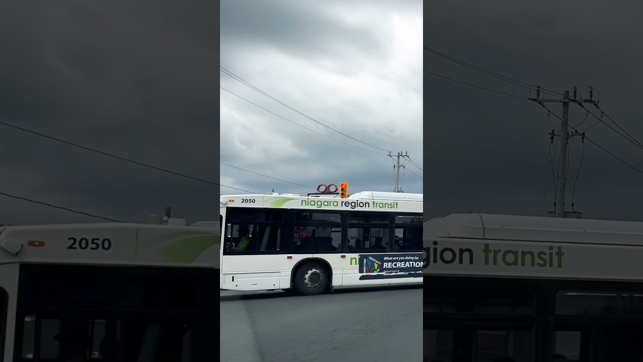 Niagara Transit Bus #electricpole #electricpower #niagara #transitbus #automobile #ontario #canada
