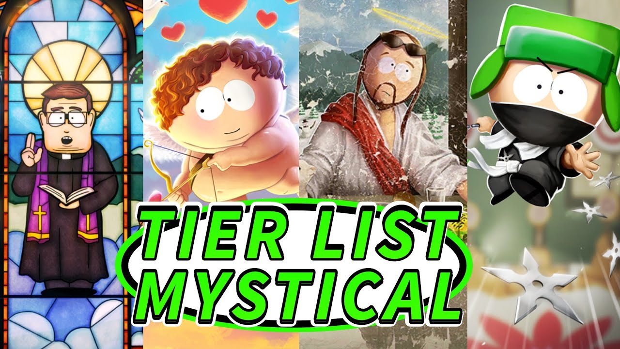 Tier List MYSTICAL Cards | South Park Phone Destroyer