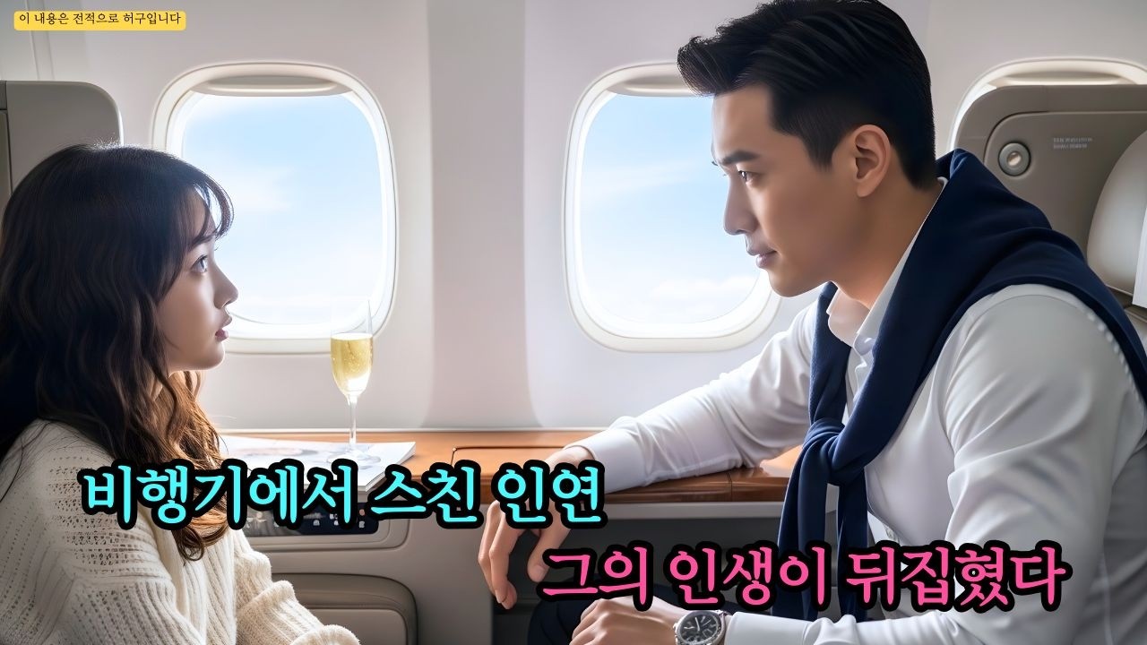 가난하다는 이유로 맞선에서 차인 그녀, 비행기에서 만난 남자가 재벌 회장이었다! 그의 직진 추격이 시작된다