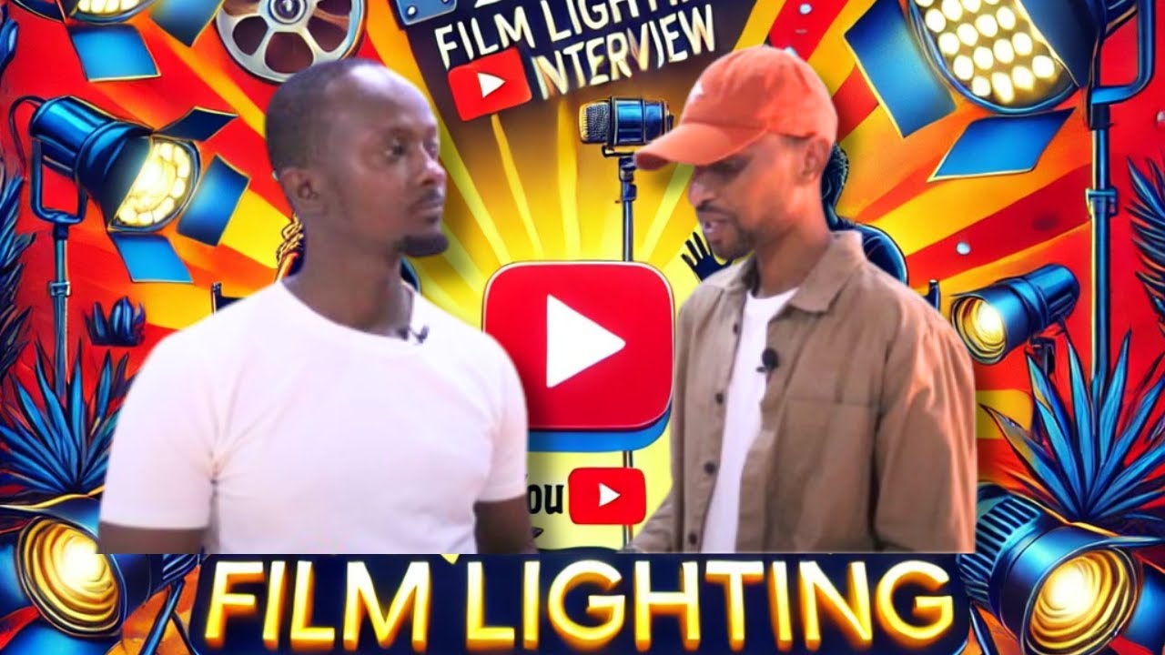 🎬 INSIDE FILM LIGHTING with Greg Kiwo | Kenyan Filmmaking Masterclass 🇰🇪