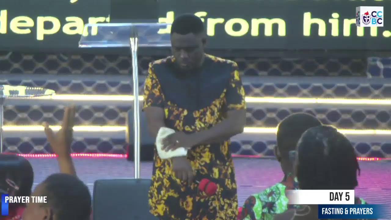 DAY 5 OF 21 DAYS FASTING AND PRAYERS  || CCBC - KUMASI || APOSTLE STEVE PAINSTIL