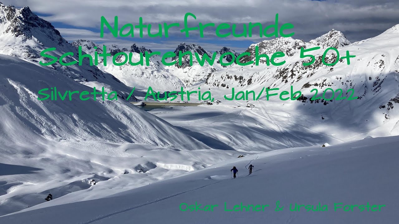 Naturfreunde Schitourenwoche Silvretta 2022