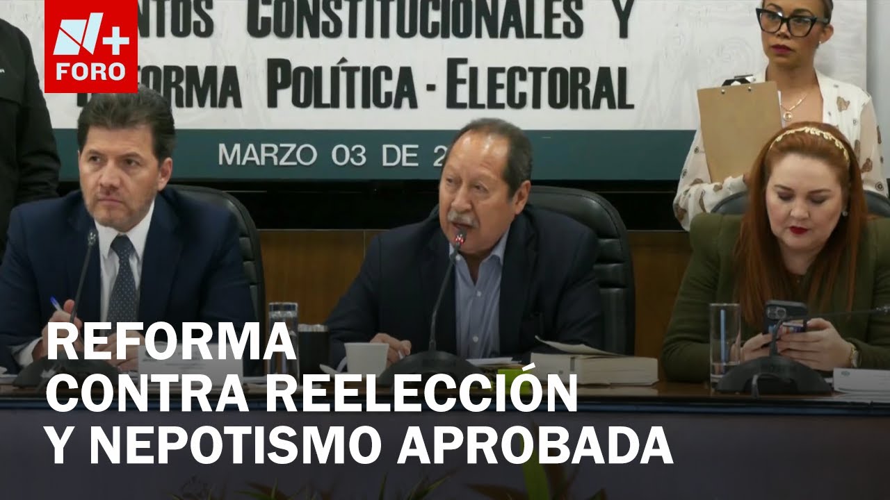 Diputados aprueban dictamen a reforma contra reelecci&oacute;n y nepotismo electoral - Las Noticias