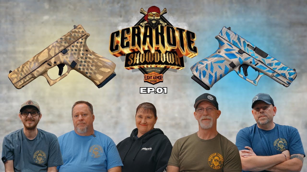Cerakote Showdown: Mike and Monica compete for the grand prize with their Cerakote Glocks