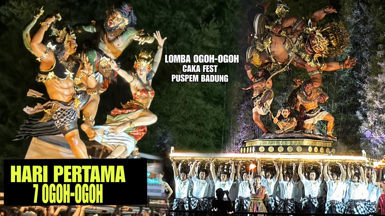 FULL VIDEO‼️7 PESERTA HARI PERTAMA LOMBA OGOH-OGOH CAKA FEST PUSPEM BADUNG TAHUN 2026