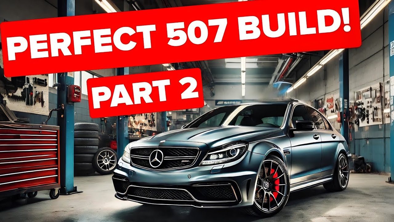 Edition 507 C63 HAND BUILT Engine to Perfection! ENGINE ASSEMBLY M156 DIY!