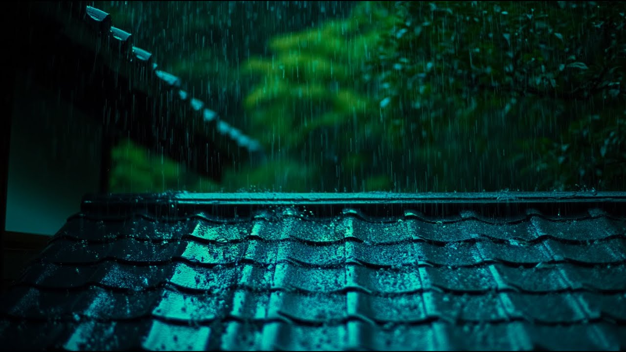 Fall Asleep Instantly with Rain & Thunder 🌧️ ASMR Sleep Sounds | No Ads