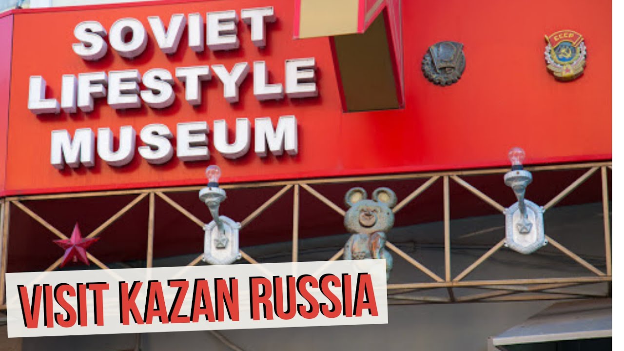 Soviet Lifestyle Museum. Life in the USSR. Visit Kazan Russia.