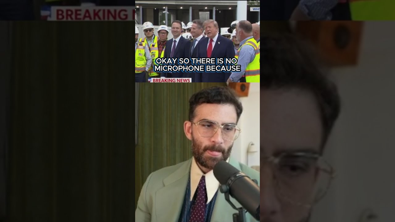 У Трампа нет звука после запрета СМИ #hasanabi
