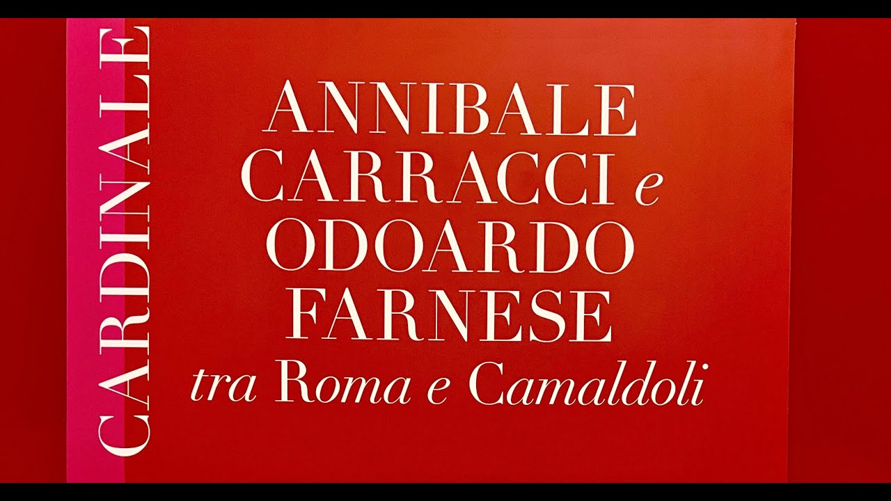 7.05.2022 Parma, Pinacoteca Civica Stuard, Annibale Carracci e Odoardo Farnese, Inaugurazione