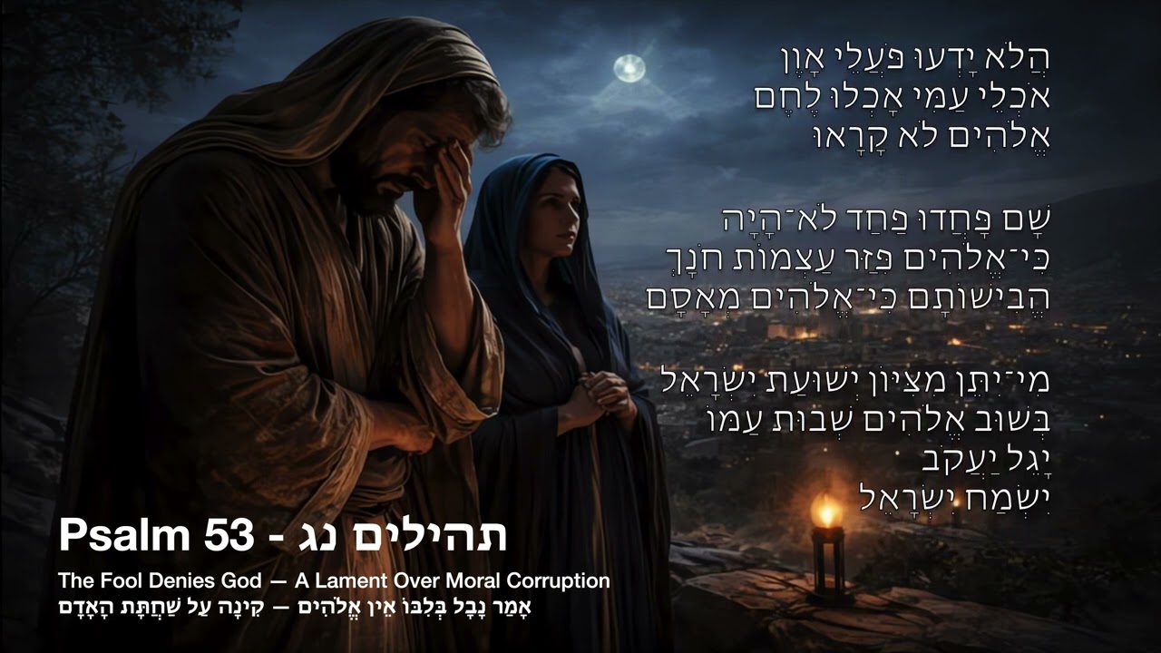 Psalm 53 - תהילים נג — Hebrew Version | Psalms Music Project