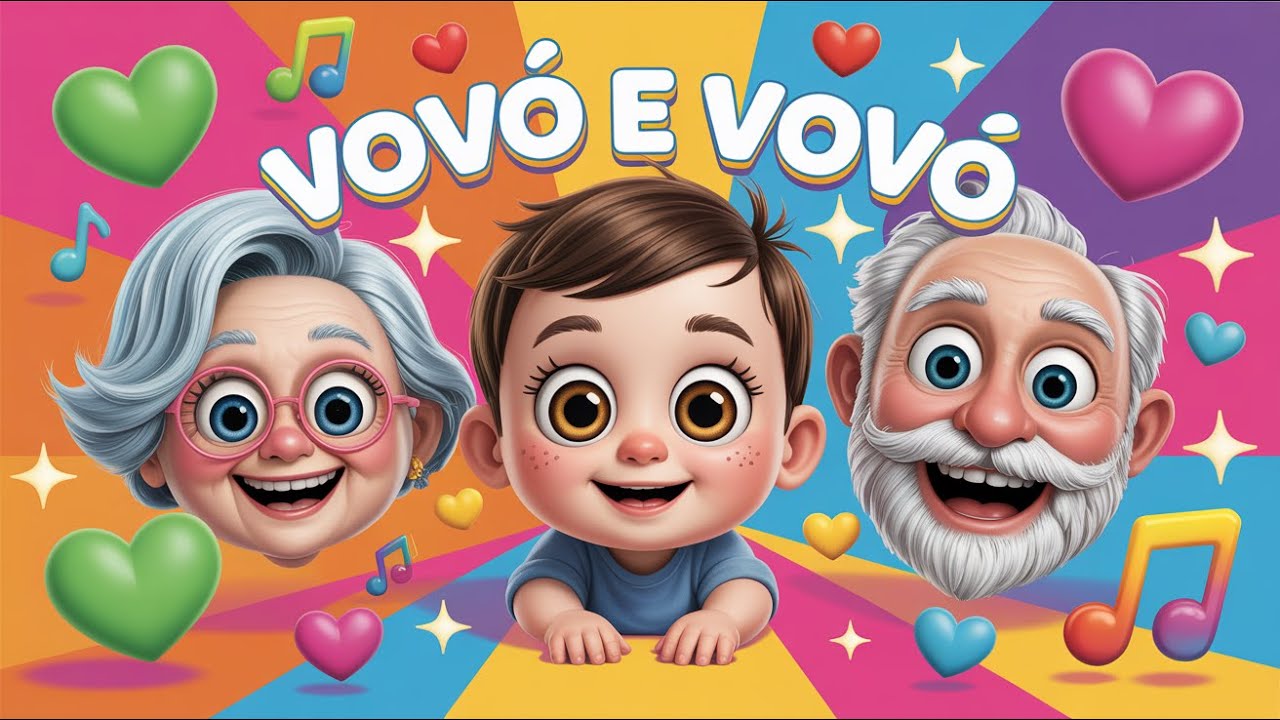 Vovó e Vovô - Música Infantil | Batuque Kids | Canções para Crianças