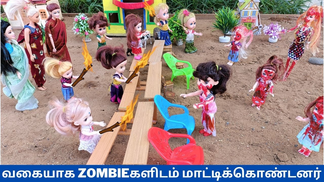 வகையாக zombie களிடம் மாட்டிக்கொண்டனர் @thelittlecookdorabora