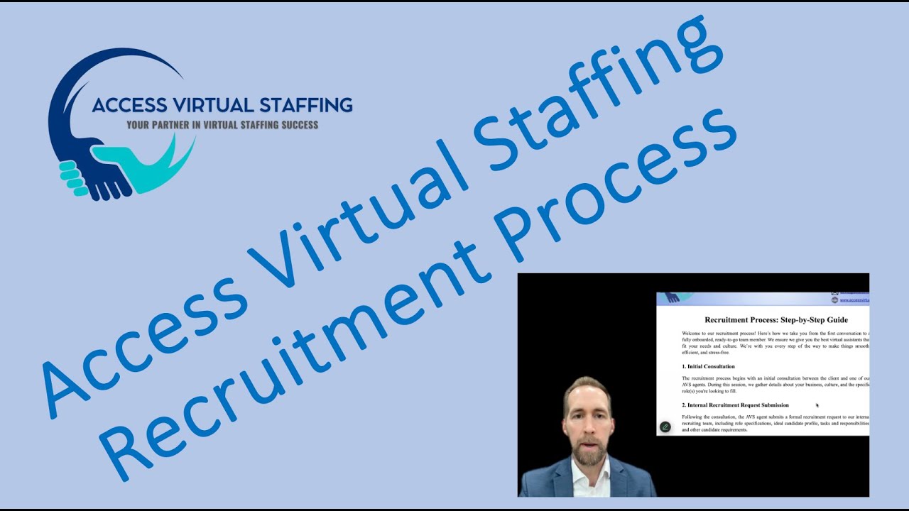 Access Virtual Staffing - Recruiting Process for Clients
