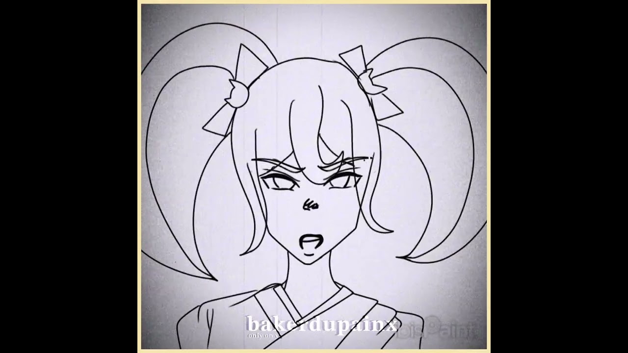 1st time animating🥲 - HIYOKO || #danganronpa #dontflop #hiyoko #ibispaintx #animation #remake
