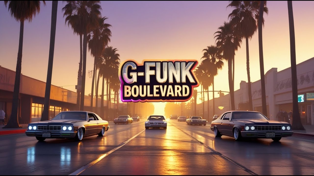 Coastal Sunset G-Funk 🌊🌇 | Smooth West Coast Driving Vibes