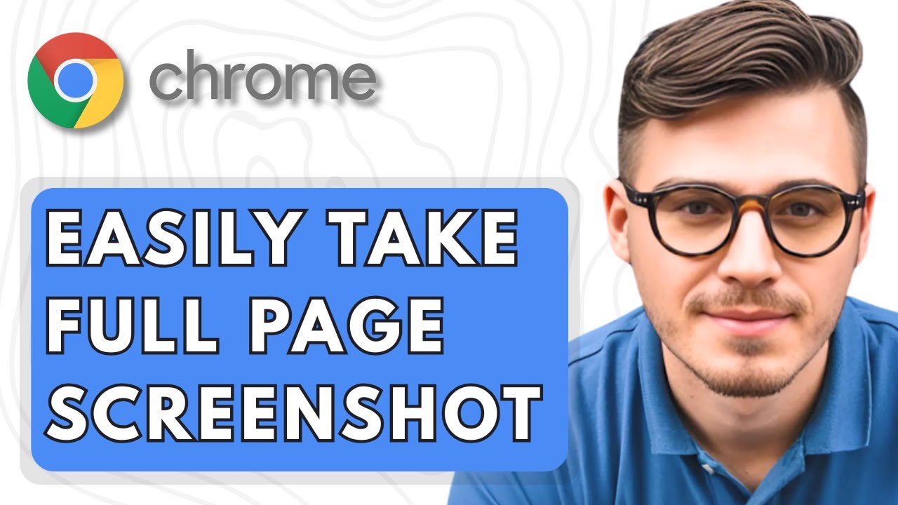 How To Easily Take a FULL PAGE Screenshot on Google Chrome [2025 Guide]