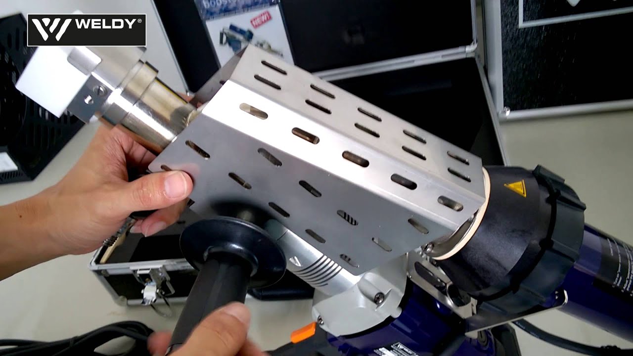 WELDY booster EX2/ EX3 - The powerful extrusion welder