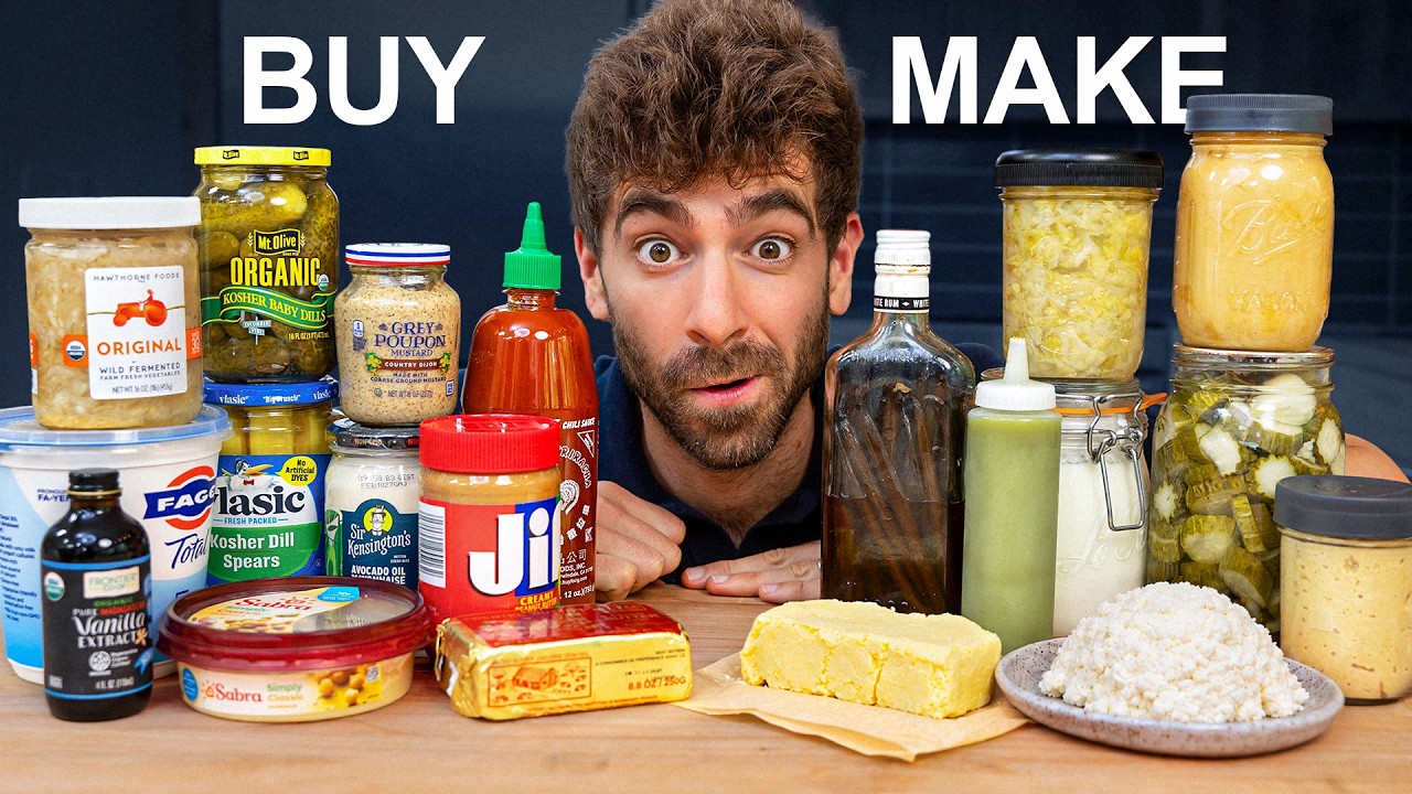 Which Groceries Are Actually Worth Making From Scratch?