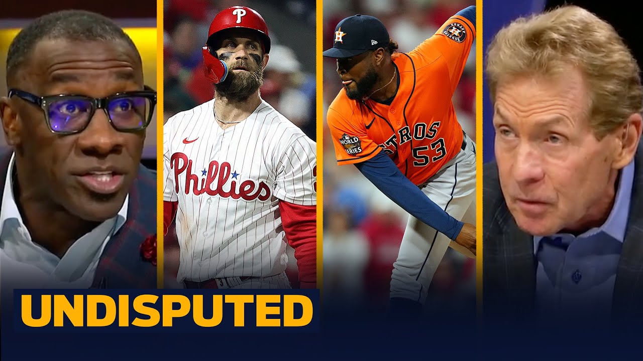 Astros throw combined no-hitter vs Bryce Harper, Phillies in Gm 4 of World Series | MLB | UNDISPUTED