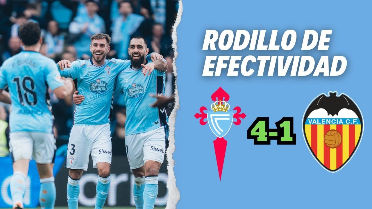 CELTA 4-1 VALENCIA POSTPARTIDO | Rodillo De Efectividad Y 7º