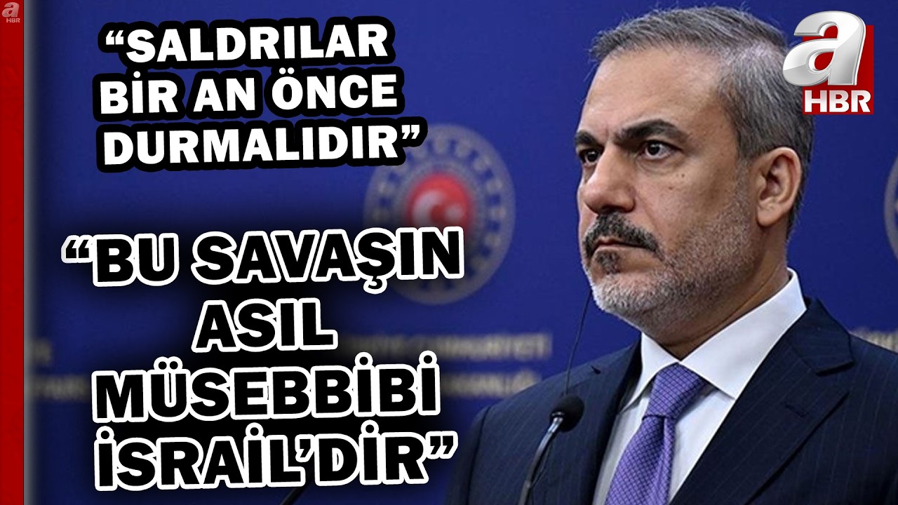 Bakan Fidan Katar'da konuştu: Saldırı altındaki ülkelerle dayanışma içindeyiz! | A Haber