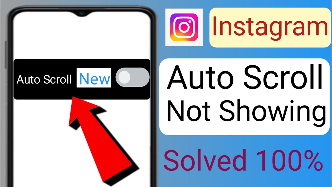 How to fix Instagram Reels Auto Scroll option not Showing. @  21.2.2026 . Upload Date 