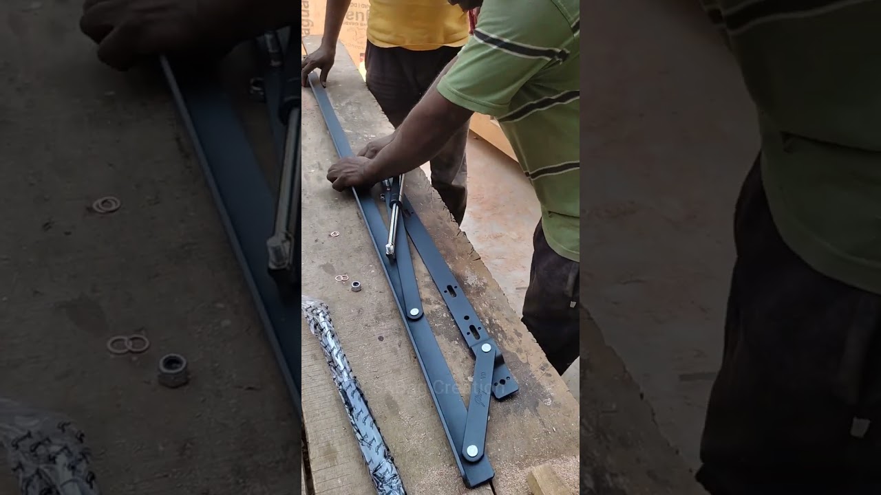 Unboxing bed lifting hydraulic gas pump