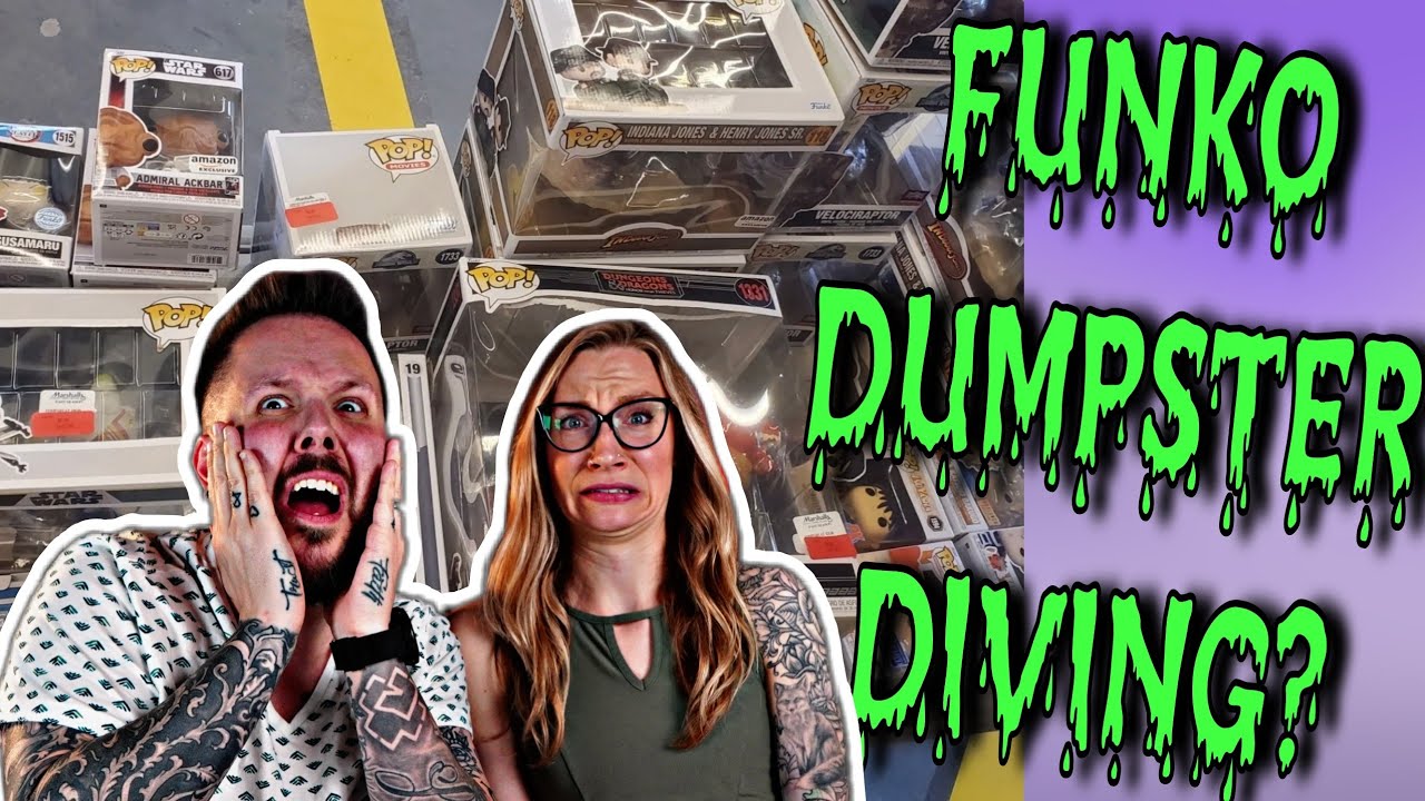 Funko Pop: Ныряние в мусорный контейнер