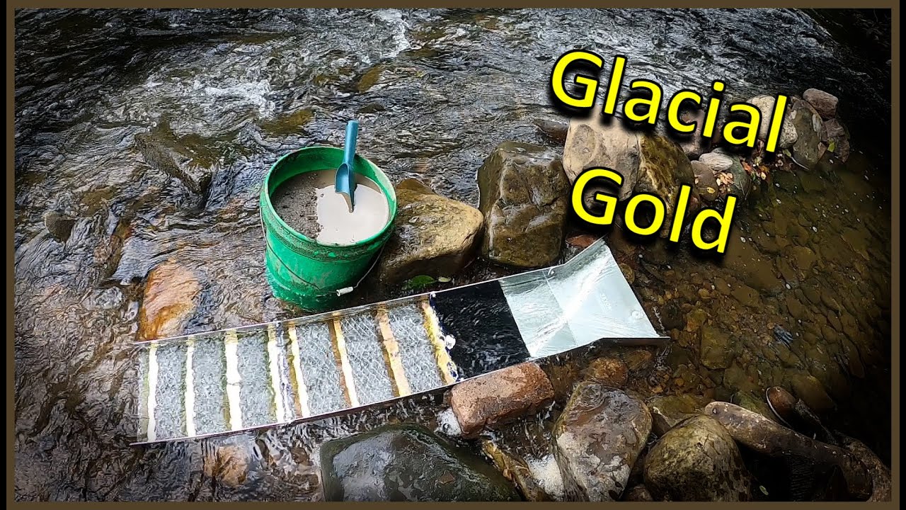 Turning Glacial Boulders For Gold! (Vevor Sluice)