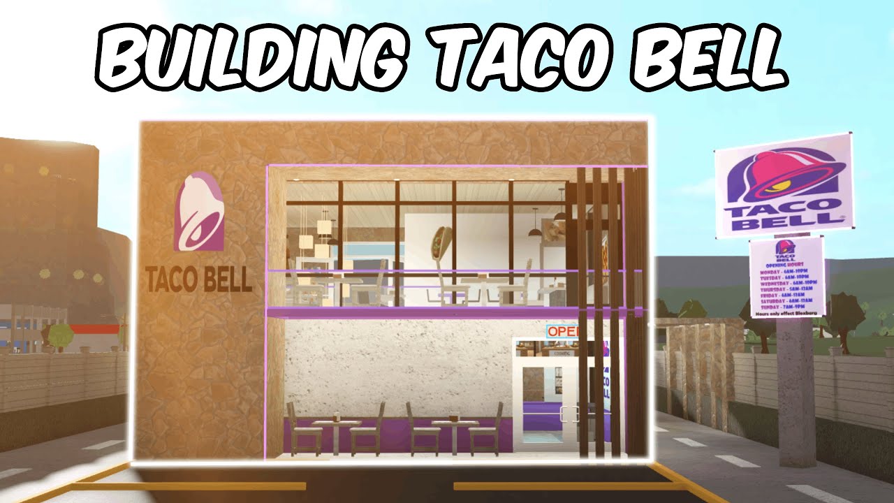 СТРОИТЕЛЬСТВО TACO BELL В БЛОКСБУРГЕ