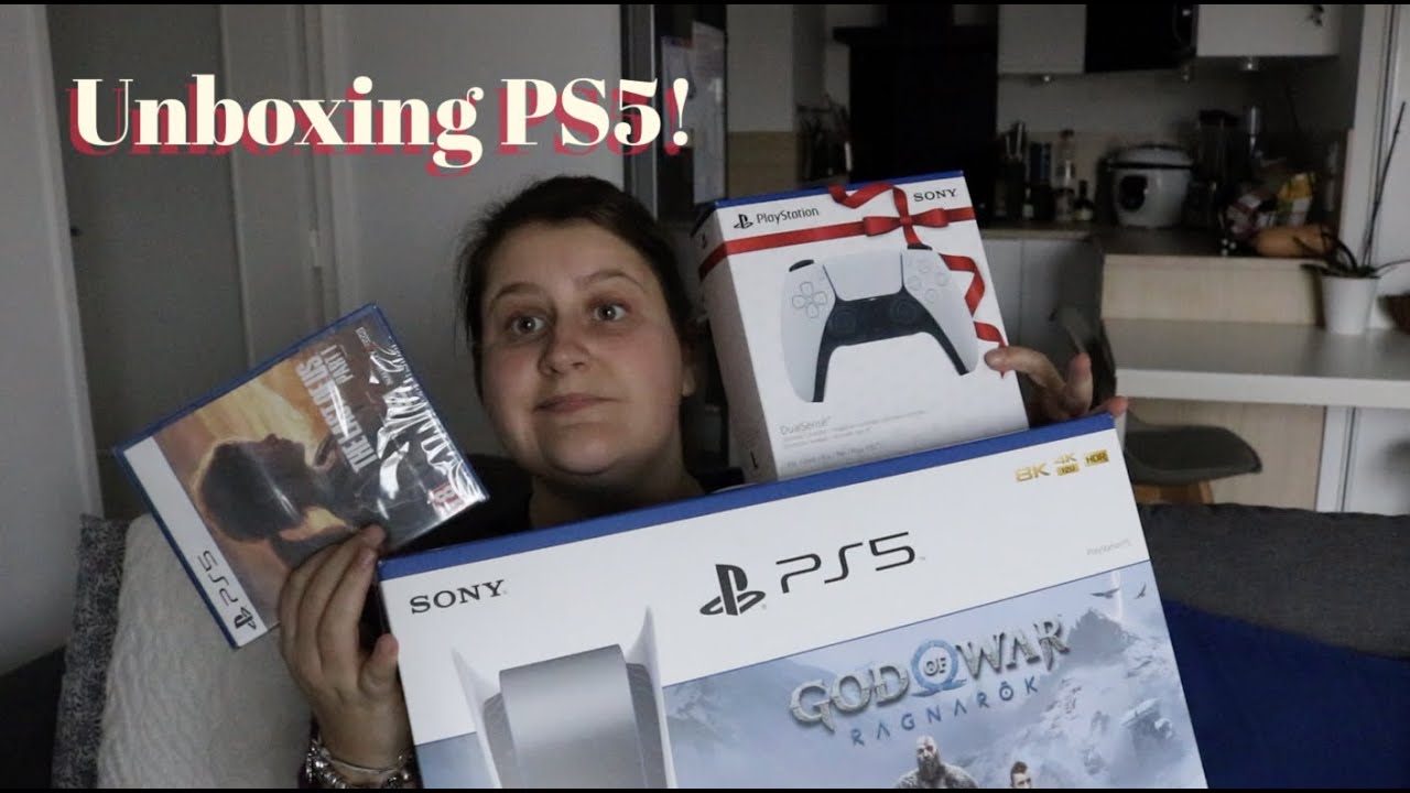 Unboxing PS5, installation et jeux!