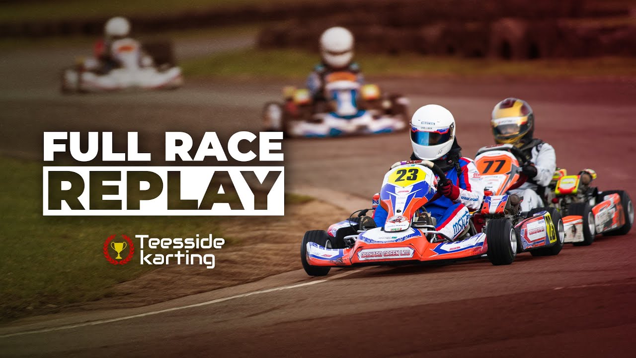 «ОН ОТЧАЯННО ЖЕЛАЕТ ОБРЕТЬ ПОБЕДУ!» | Полный повтор гонки Teesside Junior Pro Kart