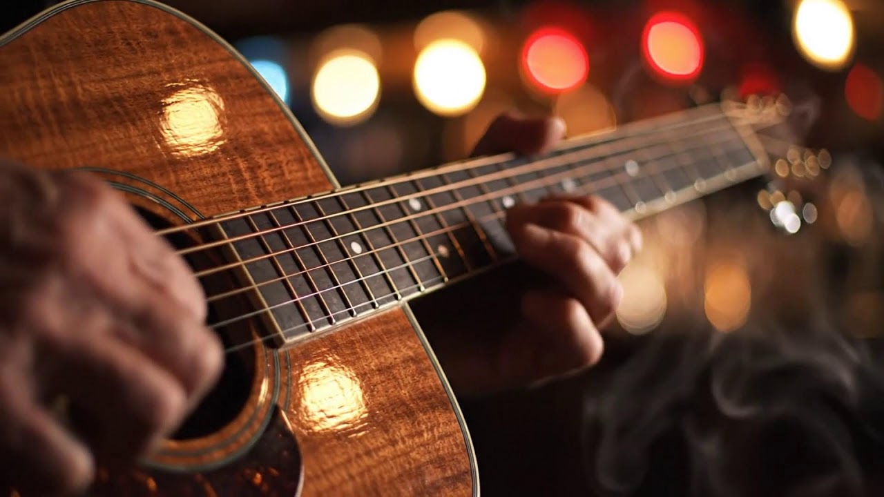 Whiskey and Ember | Deep Blues Rock Playlist | Emotional Guitar for Relaxation