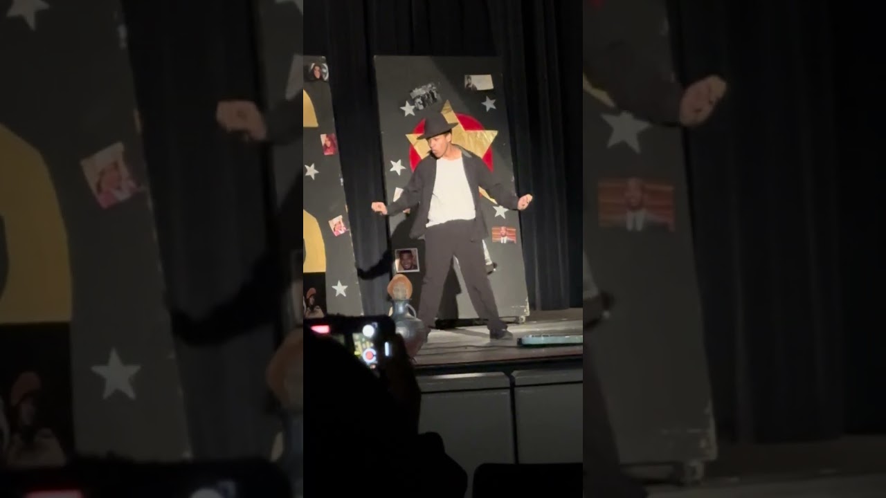 Marzel Paylor II Performs Smooth Criminal at Black History Program