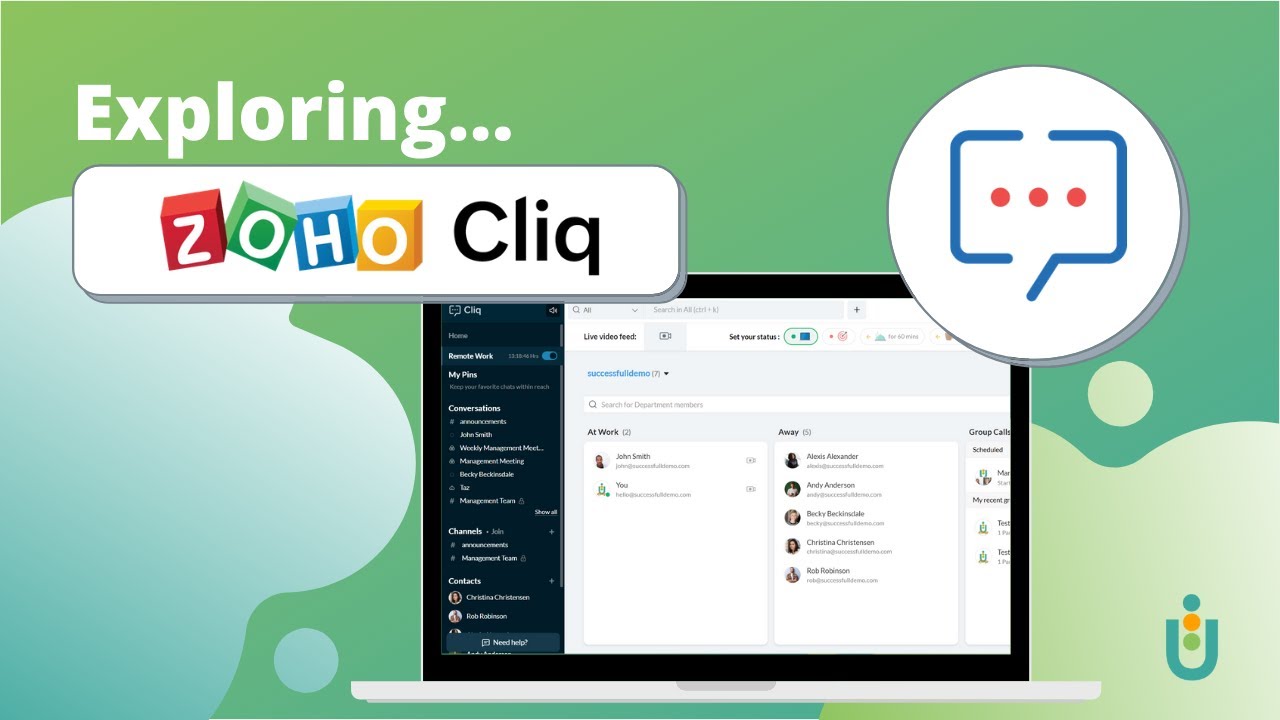 What is Zoho Cliq? | SuccessFULL Solutions