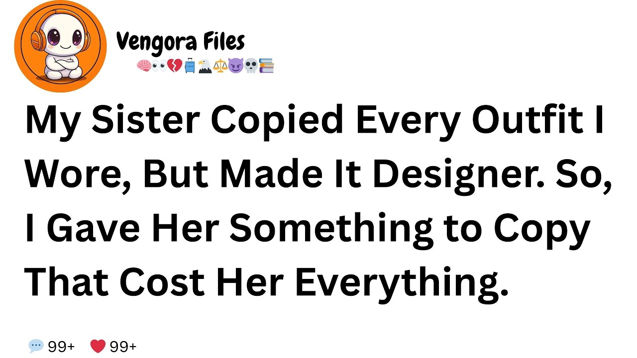My Sister Copied Every Outfit I Wore, But Made It Designer. So, I Gave Her Something to Copy