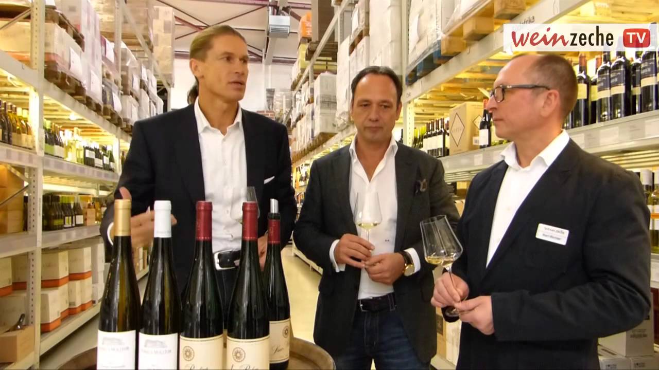 Markus Molitror und Roman Niewodniczanski in der Weinzeche