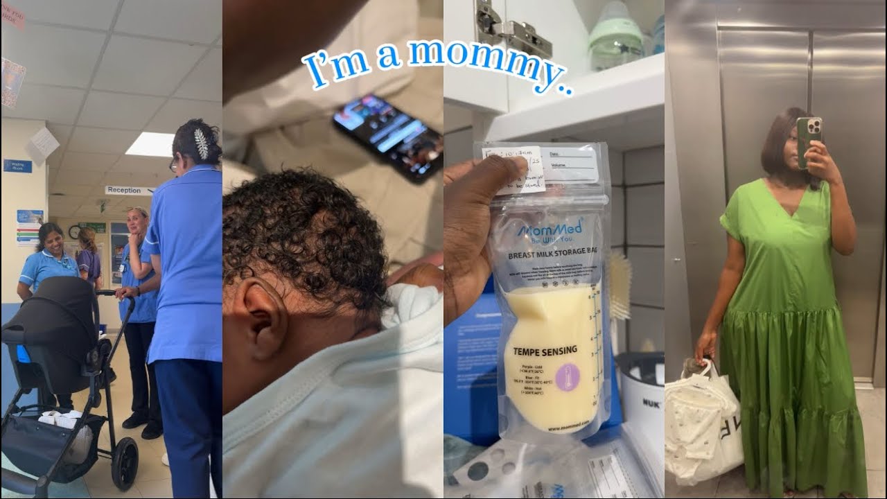 Postpartum Vlog: The first Week after Birth| I was admitted again + baby’s Shopping & Unboxing#vlog 