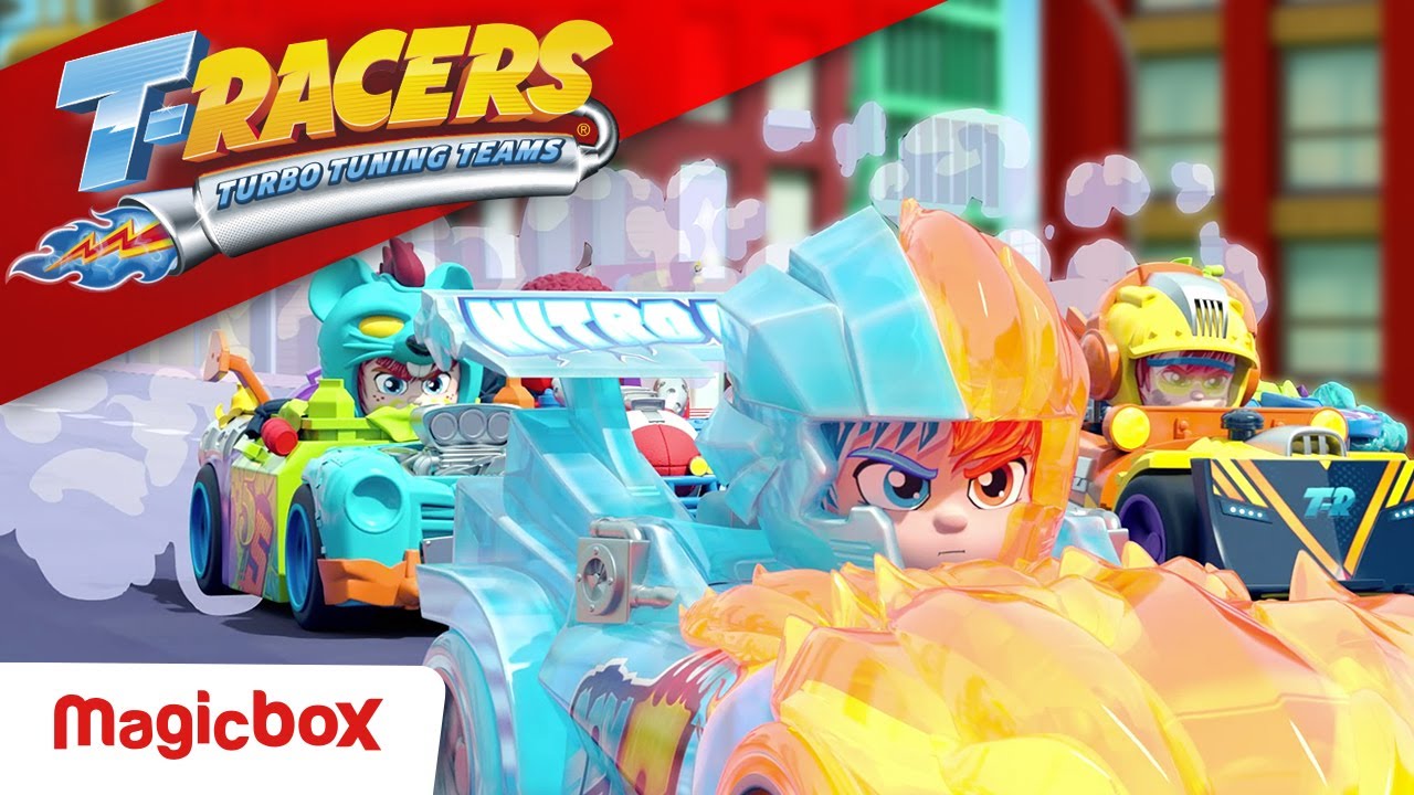 T-RACERS | Odcinek: 🏁🏎️ Wielki turniej Turbo League🏎️🏁| Serial rysunkowy dla dzieci po polsku