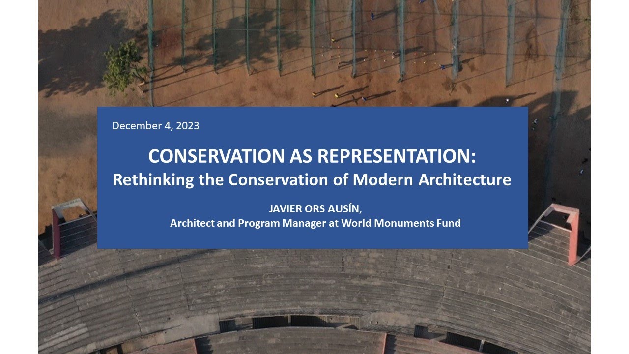 CONSERVATION AS REPRESENTATION, Javier Ors Ausin, December 4, 2023